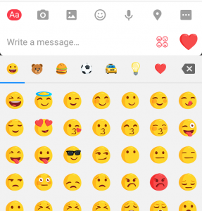 Get rid from messenger's new disgusting emoji's... Come back with old ...